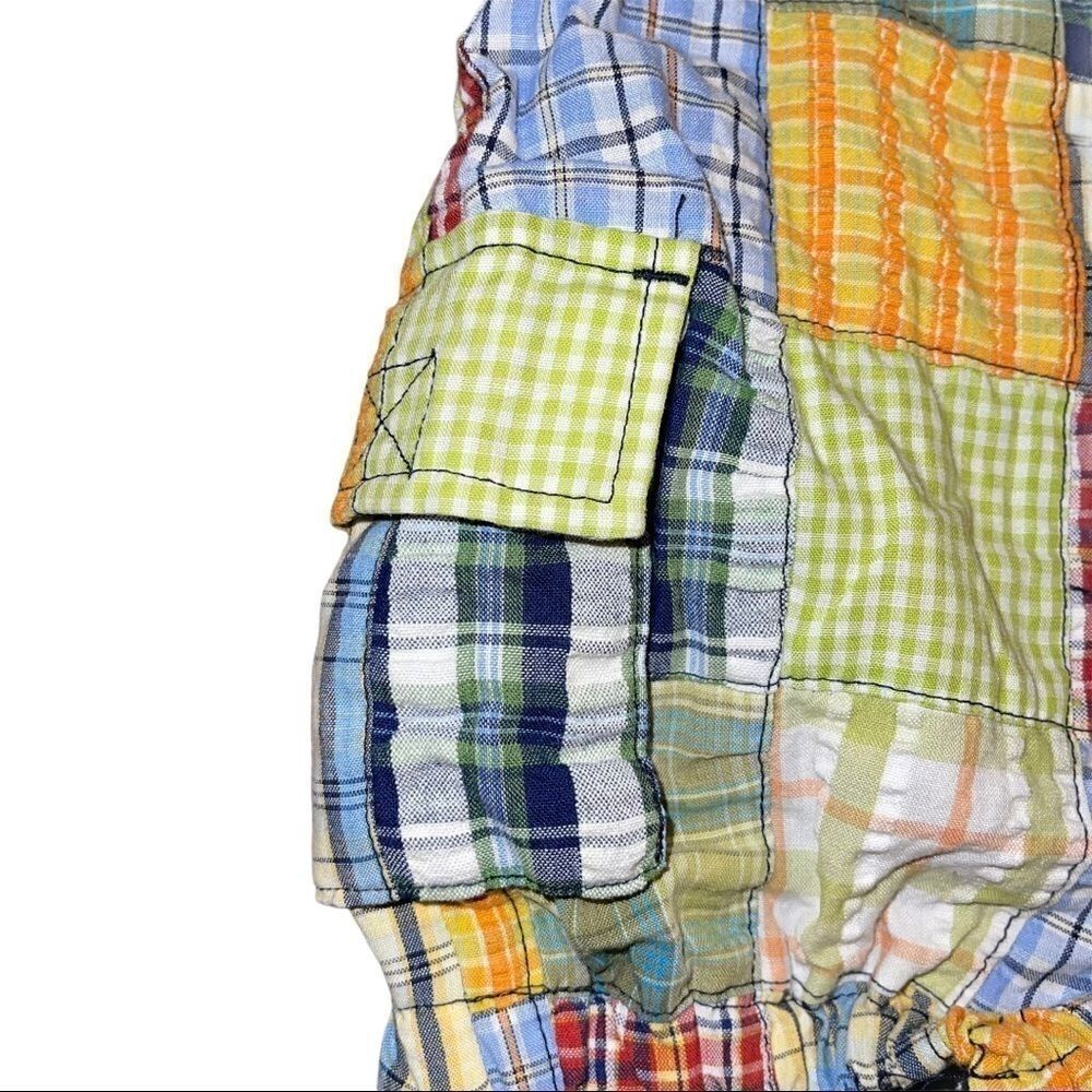 ‎4/$25 B.T. Kids Patchwork Romper - Picture 4 of 5